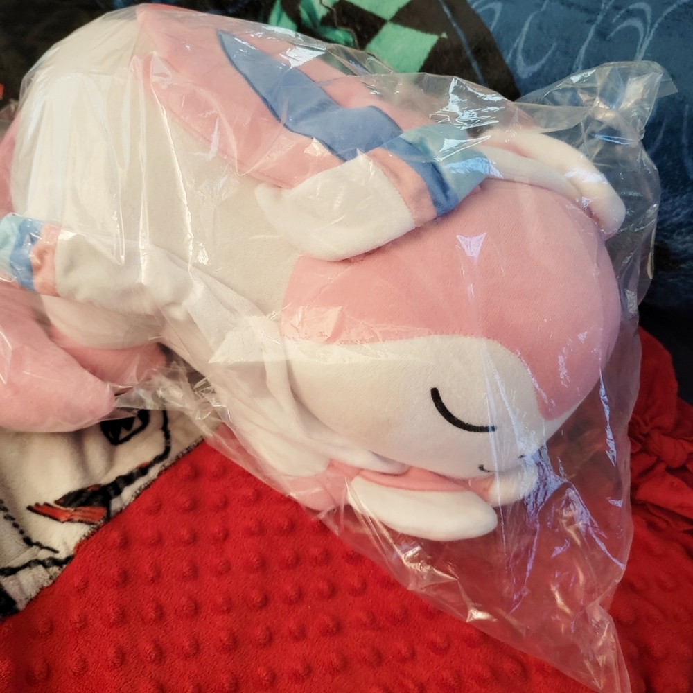 Pokémon center sleeping plush